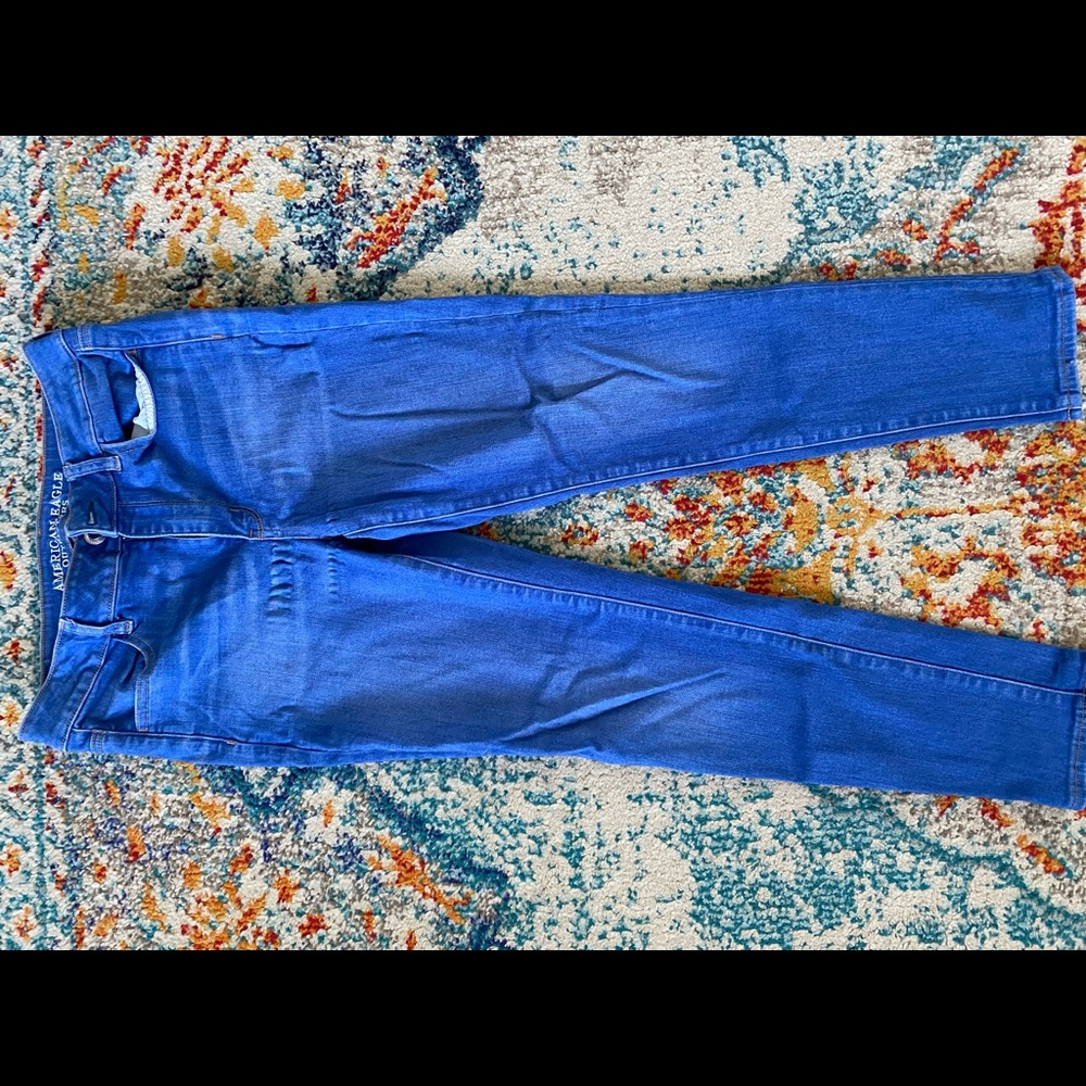 American Eagle hi rise jegging size 10 short